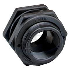 Fitting-Bulkhead 1/2 Poly Epdm