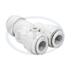 Divider- Push In-2Way 1/4Tube In/Out