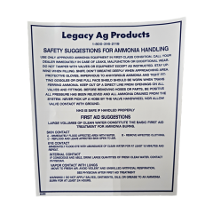 Decal-Water Container Side Mount
