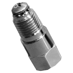 Adapter-Gauge 1/4 Fpt X 1/4 Mpt Steel