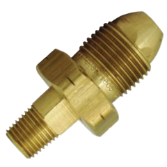 Adapter - MPOL x Â¼ IN MPT HN 1 1/8 IN Nu
