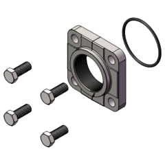 Kit-Flange 2 Fnpt Bolts O-Ring
