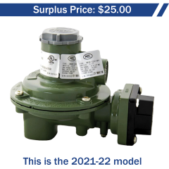 Regulator-Cpt Hicap Bk Mt 2Nd Stg 3/4Fpt