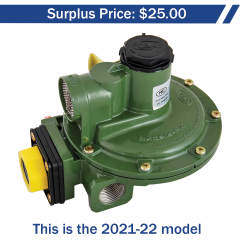 Regulator-2Nd 3/4 Fpt In/Out 1M Dielc