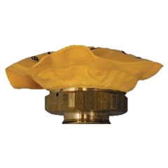 Cover-Relief Valve 1/2 To 3/4 Ylw Vinyl