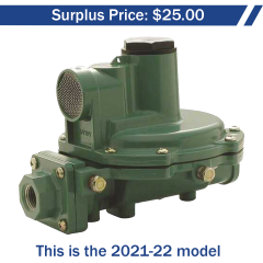 Regulator-2Nd 1/2X3/4Fpt 1.4M Btu 9-13Wc