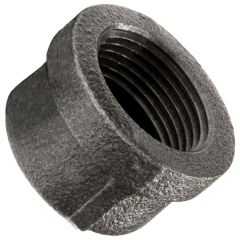 Cap-1 Sch 40 Black Iron