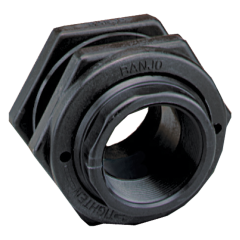 Fitting-Bulkhead 1/2 Poly Epdm