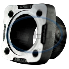 Adapter-Gauge 2 4 Bolt Steel