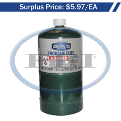 Cylinder-Propane 1.02 Lb Disposable