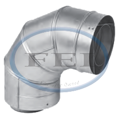 Venting-Cat3 Ss 4 90Deg Elb Fixed