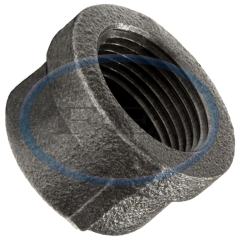 Cap-1-1/4 Sch 40 Black Iron