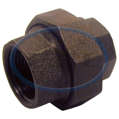 Union-1/2 Brass Seat Sch40 Blkirn