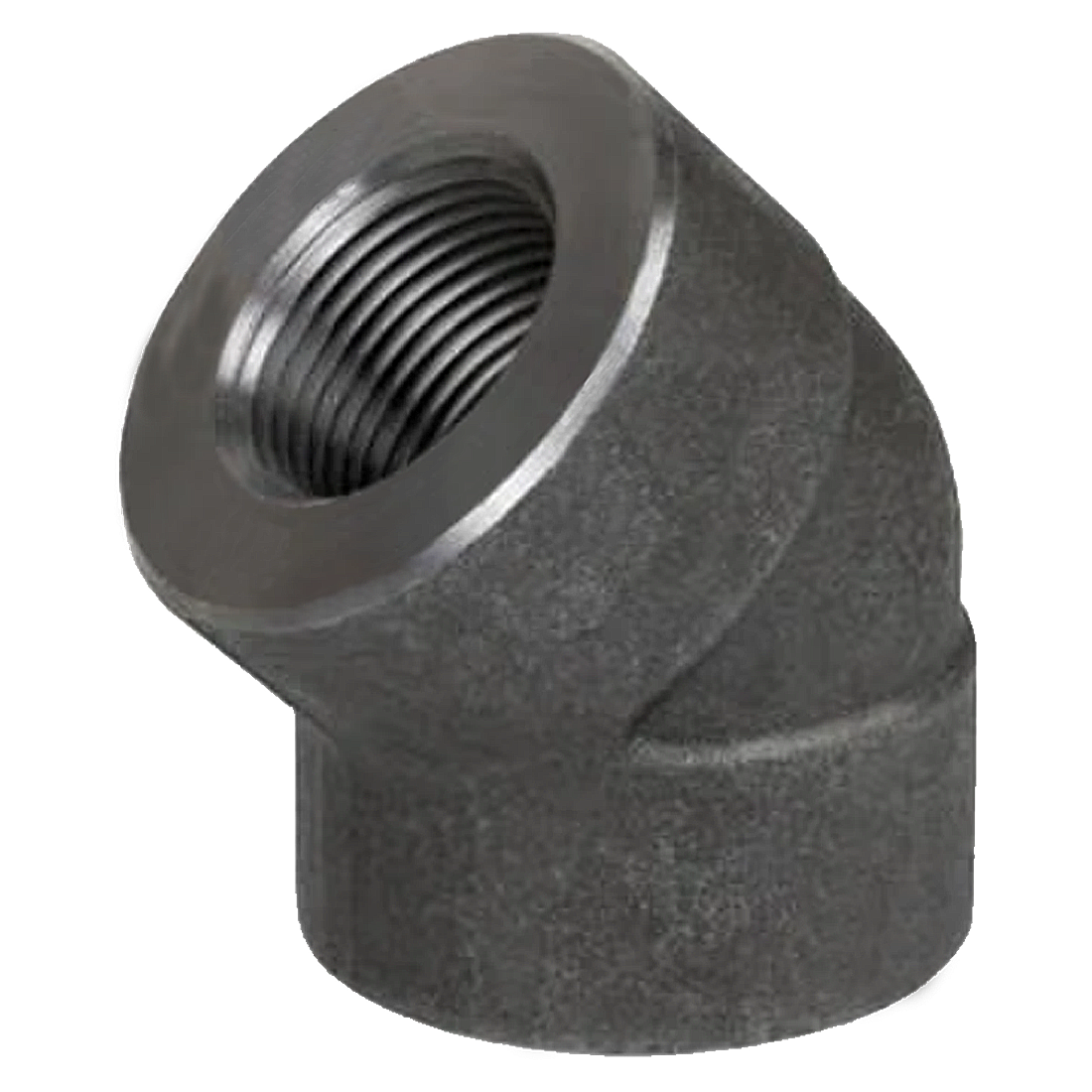 Elbow-45 Deg 1-1/2 Forged Steel 2000Lb