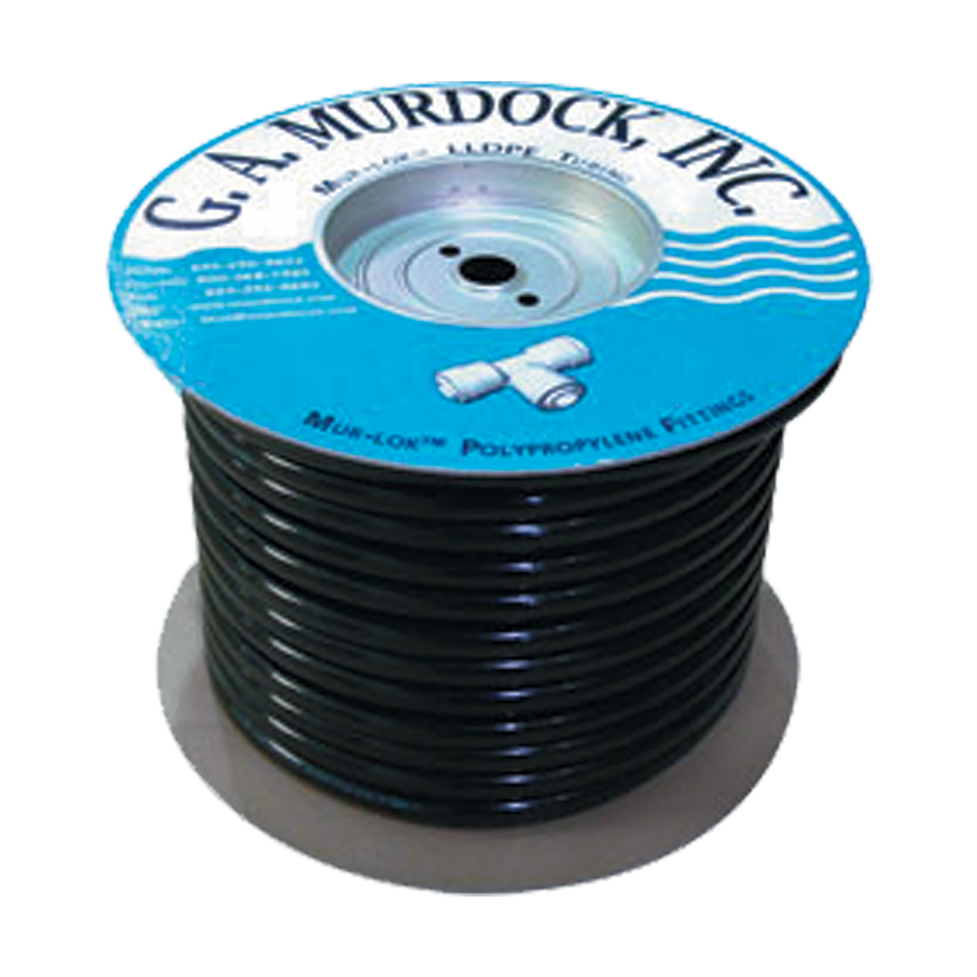 Tubing-3/8 Od Poly Per Ft Black