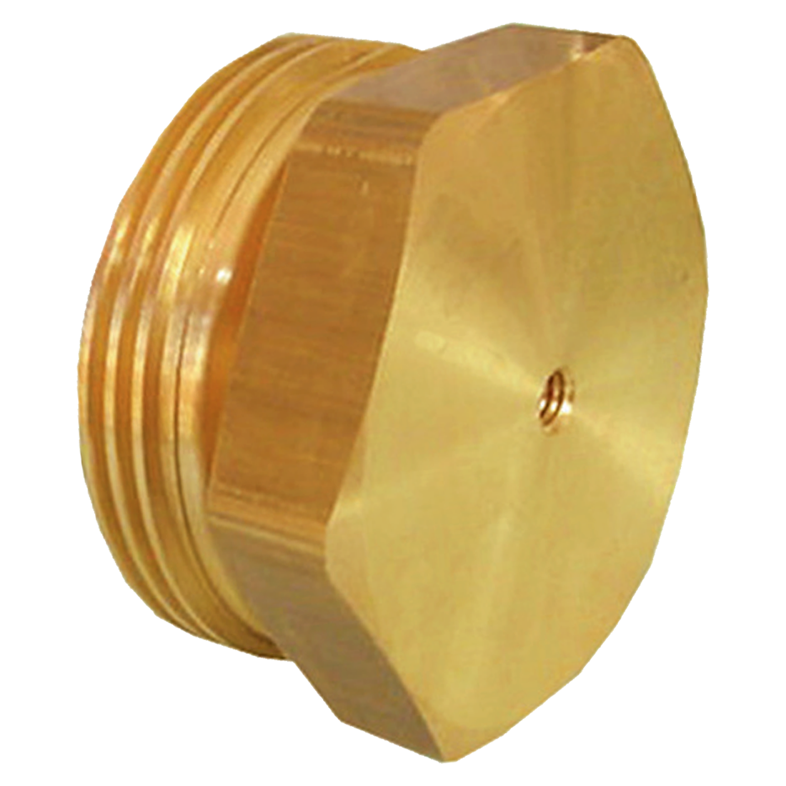 Plug-1-1/4 Acme Brass