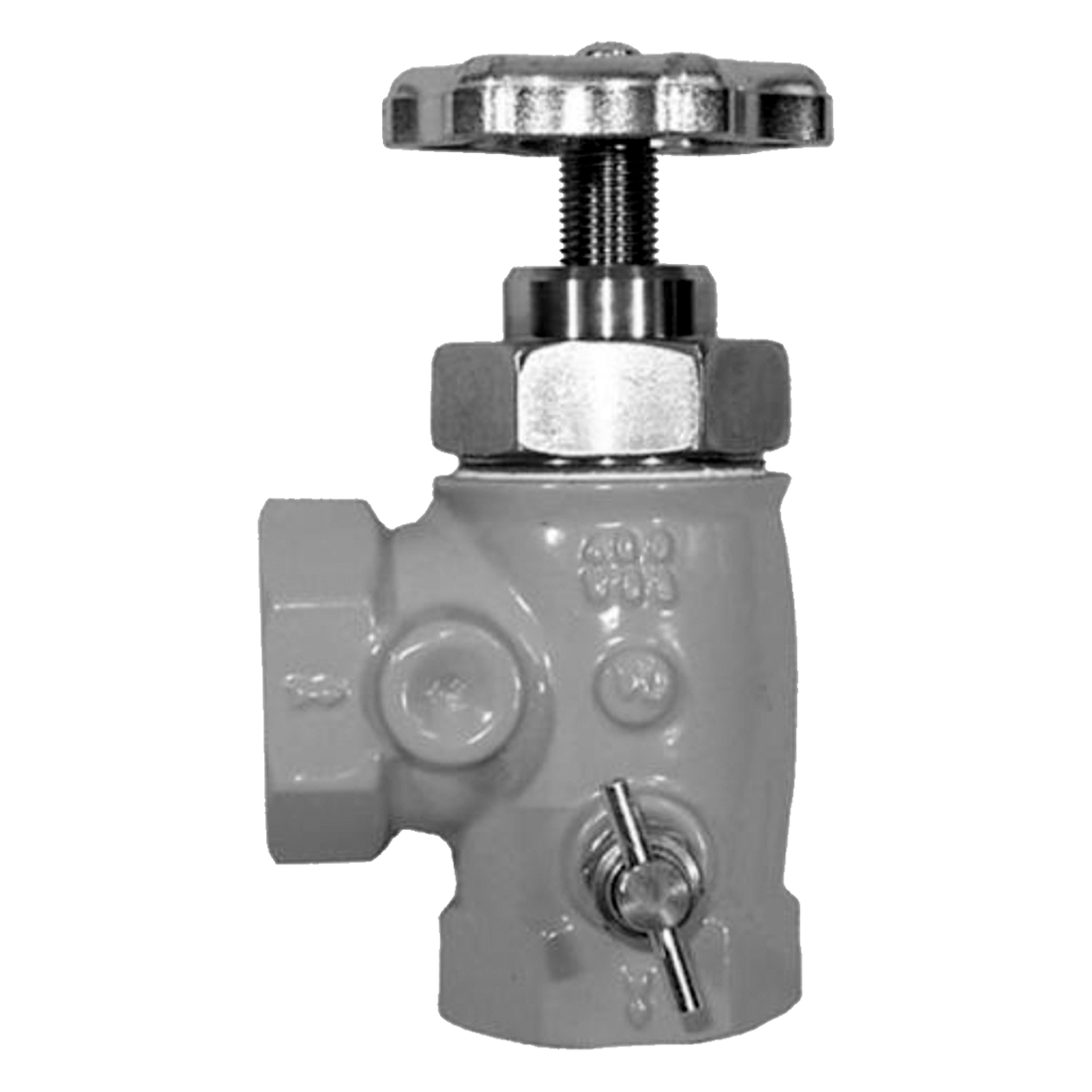 Valve-Angle 1 Fpt X 1 Fpt 1/4 Fpt Por