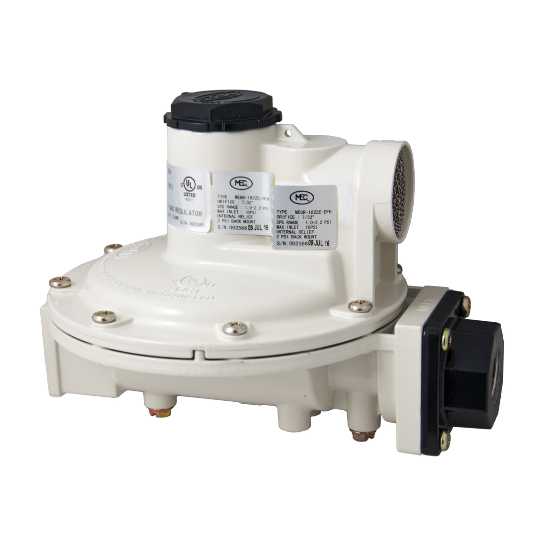 Regulator-2Nd 3/4Fptx3/4Fpt 2 Psi 1.68m