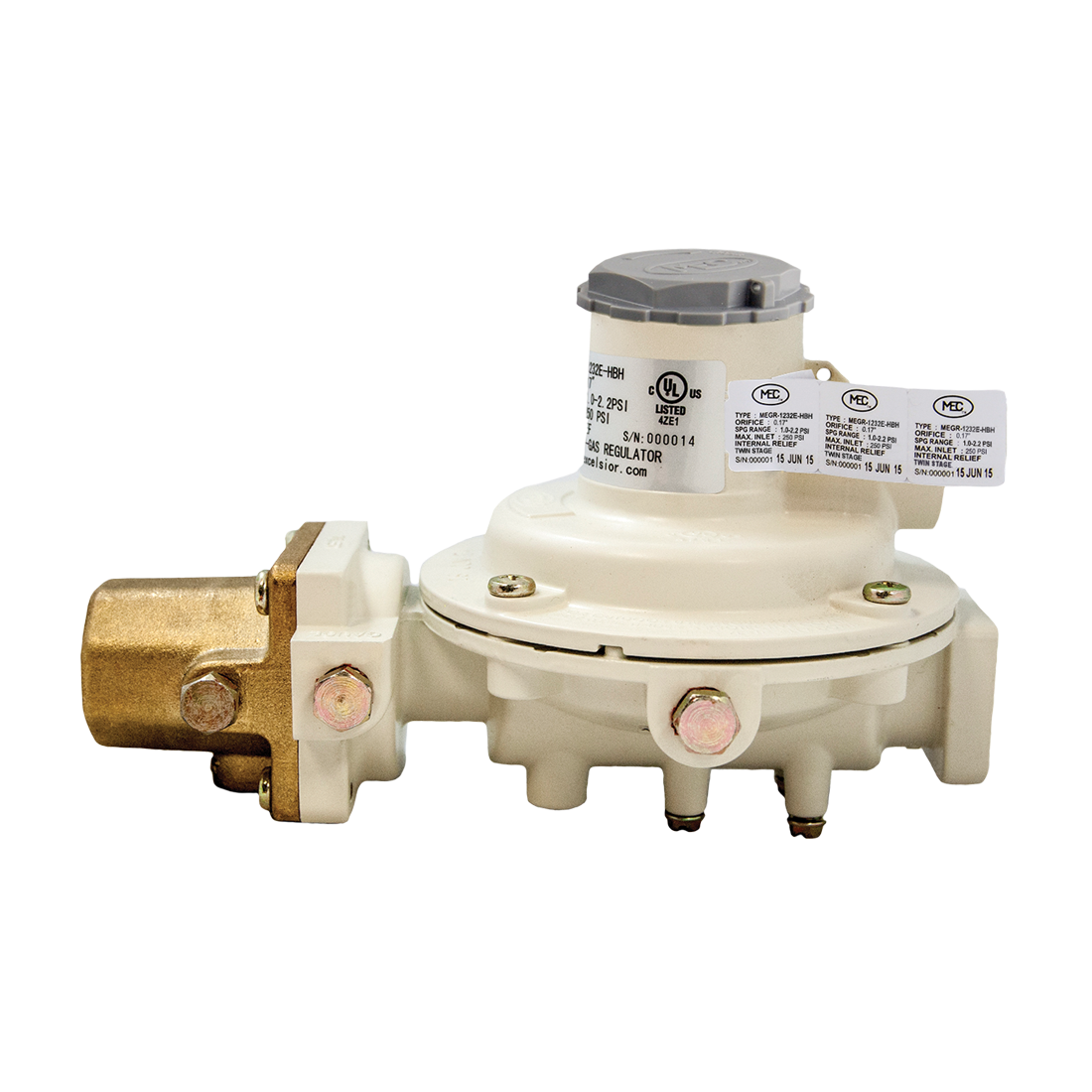 Regulator-Intg F.Pol X 1/2 Fpt 2Psi