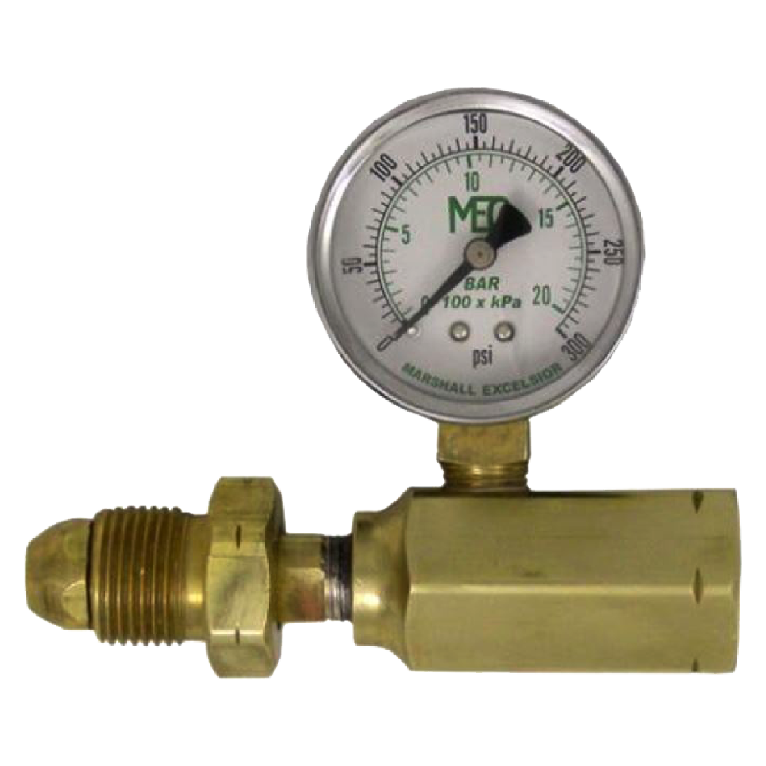Block-Test Mpol X Fpol 0-300 Psi Gauge