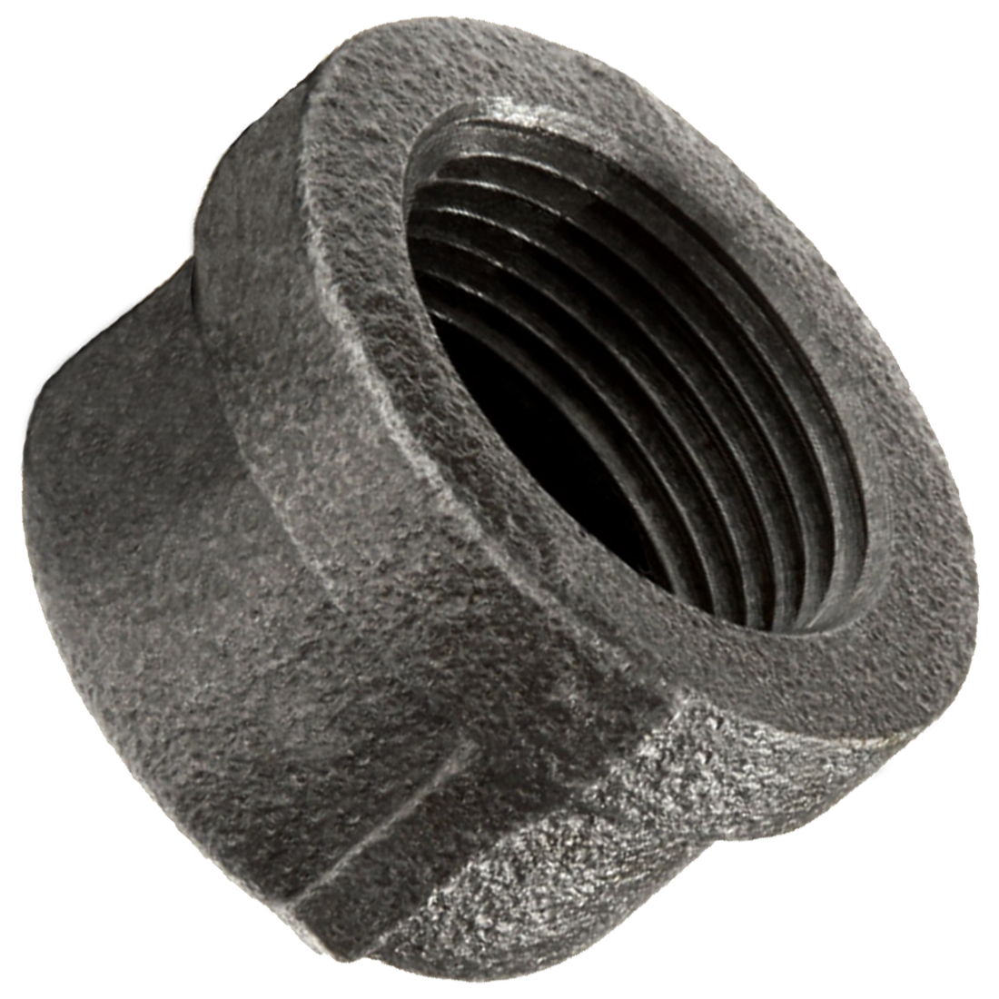 Cap-1-1/4 Sch 40 Black Iron