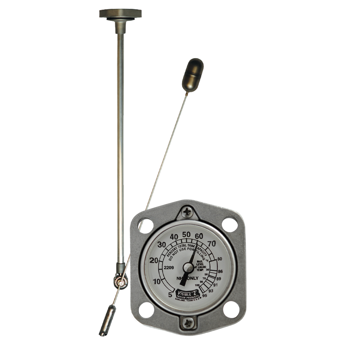 Gauge-Top Mount Senior 46 Dia Tank